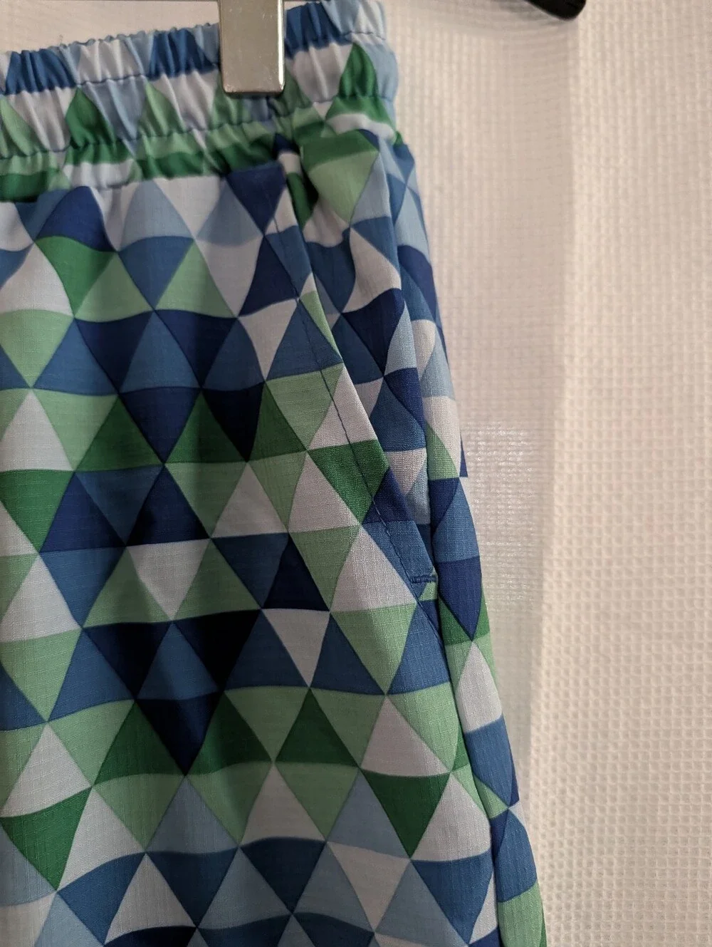 Eddie Bauer Geometric Swim Trunks